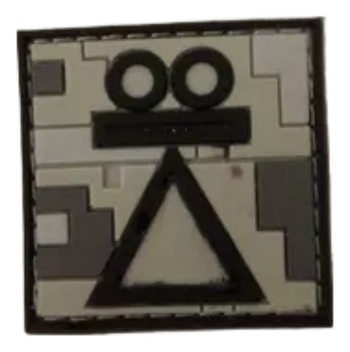 Insignia De Pvc Grado 2 Subinspector De La Guardia Nacional
