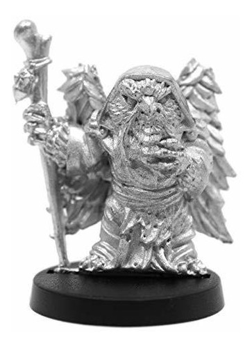 Figura En Miniatura Del Mago Owlfolk Masculino Stonehaven (p