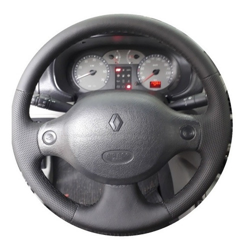 Capa De Volante Costurada Clio (com Airbag) 2000 A 2006