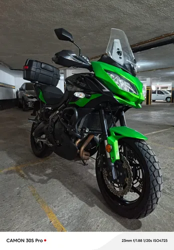 Kawasaki Versys 650 Abs, Modelo 2021, 26.500 Kms, Color Verd