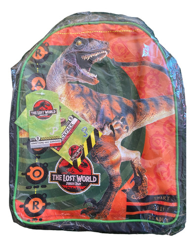 Mochila The Lost World Jurassic Park Original Sellada 1997!