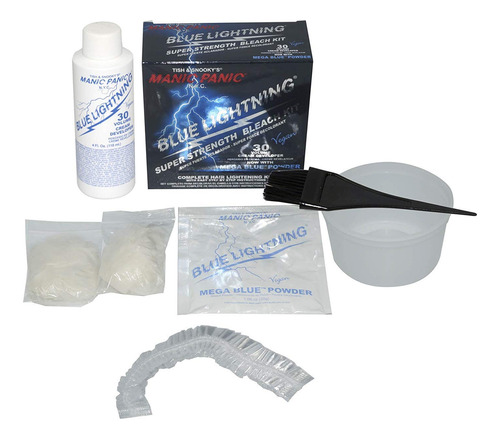 Manic Panic Kit De Blanqueador Con Rayos Azules De 30 Volúme