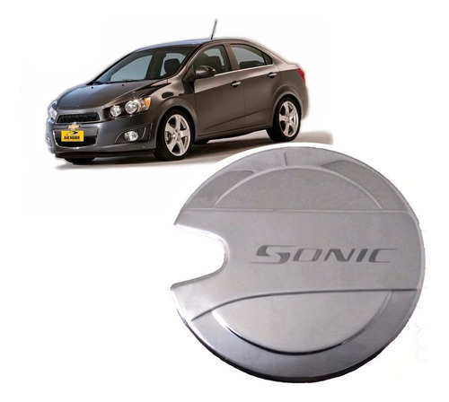 Accesorio Cromado Tapa Combustible Chevrolet Sonic 2013-2018