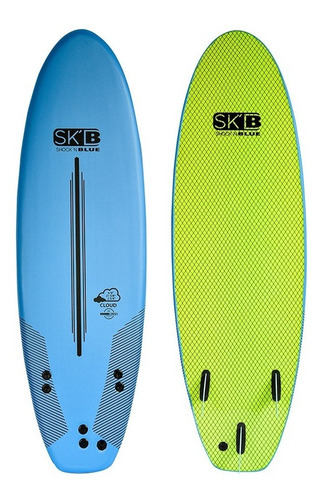 Imagen 1 de 3 de Tablas De Surf Soft Pro Shockn Blue 6' 0'                   