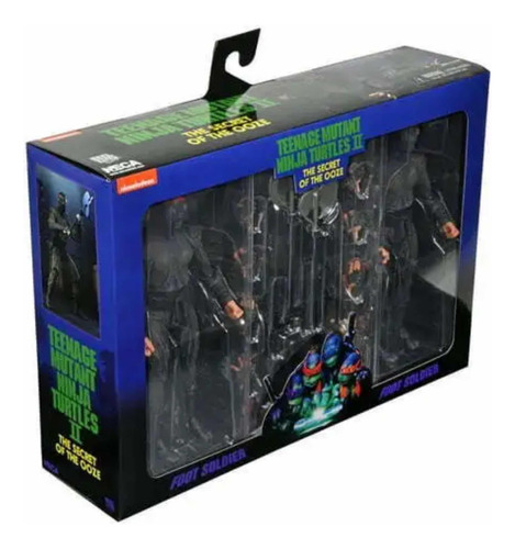 Neca Tmnt2: The Secret Of The Ooze-foot Soldier 2 Pz