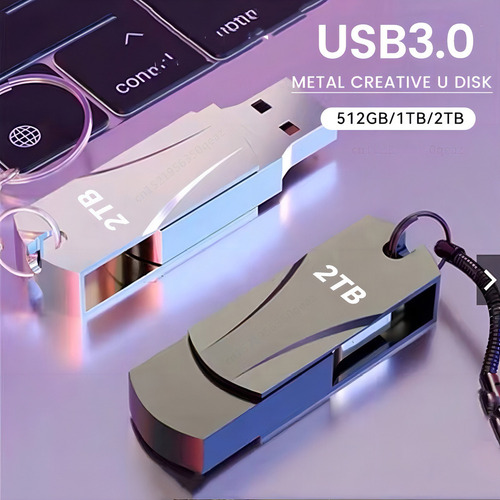 A Disco Rígido Ssd Portátil 2tb Usb3.0 Disco Rígido Externo 2tb Cor Prata