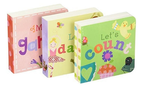 Jill Mcdonald Kids Juego De 3 Little Chunky Books Girly Girl