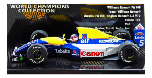 Williams Fw14b 1992 Mansell World Champ - F1 Minichamps 1/43
