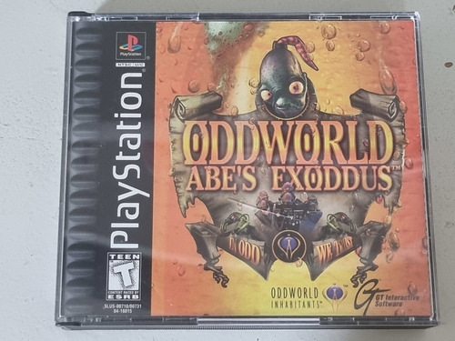 Jogo Oddworld Abe's Exoddus - Ps1 Psx (Usado)