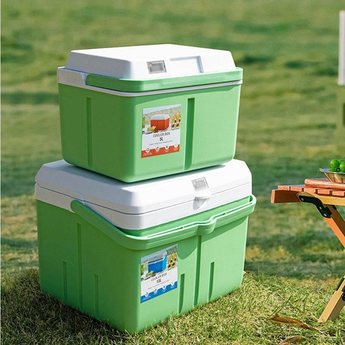 Caja De Refrigerador Para Acampar Estuche Aislada Fría 13l