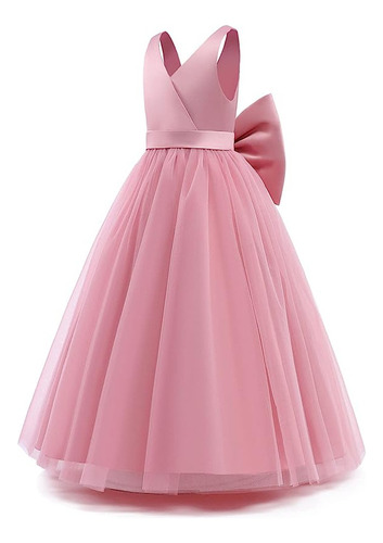 Vestido Largo Para Fiesta De Bodas Y Cumpleaños Para Niña.