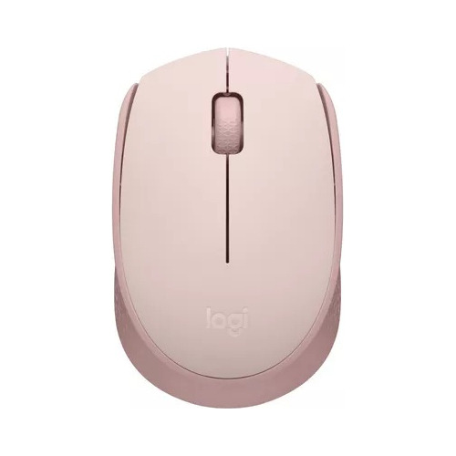 Logitech M170, Mouse Inalámbrico Cómodo Y Portátil, Rosado