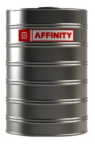 Tanque de agua Affinity Classic vertical acero inoxidable 2500L de 167 cm x 142 cm