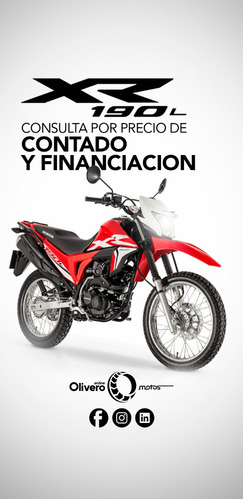 Moto Honda Xr 190 2025