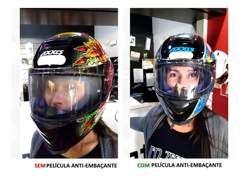 2 Películas Anti-embaçante Sky Pinlock Universal De Capacete