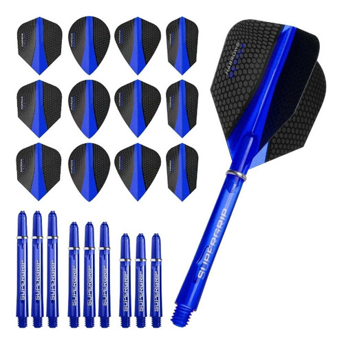 Combo Harrows 21 Blue - Top Iniciantes Dardos Profissionais 