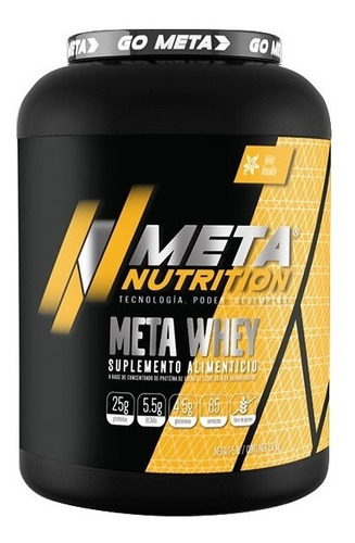 Proteina Meta Nutrition Meta Whey 5 Libras 65 Porciones 
