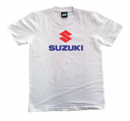 Remera Estampada Suzuki  001 - 100% Algodón  Xxxxl