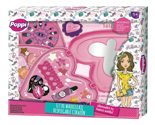 Poppi Set Maquillaje Corazon Ploppy.6 381016