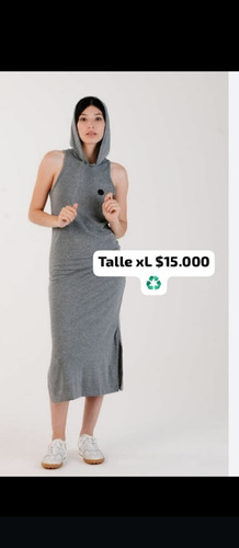 Vestido Gris Largo (Usado)