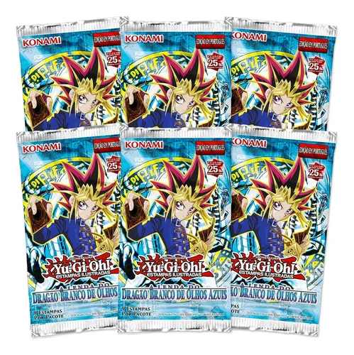 Yugioh Box 24 Booster Lenda Dragão Branco Olhos Azuis Pt Br