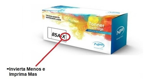 Toner 85a-x Compatible Para Hp Ce285a Extra Rendimiento