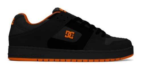 Zapatillas Dc Shoes Mod Manteca Ss Negro Naranja Exclusiva