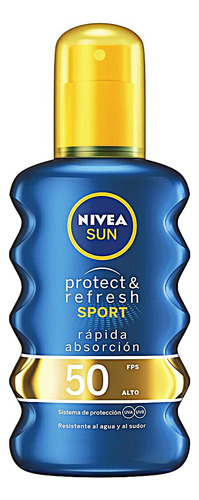 Nivea Sun Protector Solar Corporal Protect Amp Refresh Sport