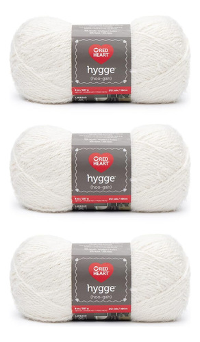 Red Heart Hygge Hilo De Perlas Paquete De 3 Unidades De 8 01