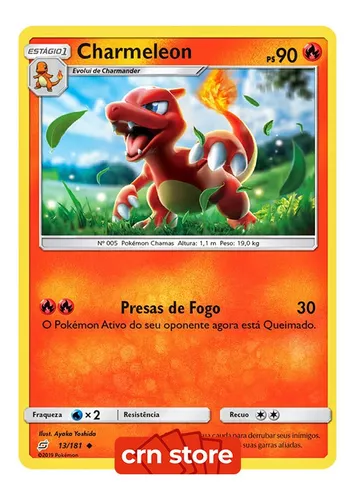 Kit Pokémon Charizard Charmeleon Charmander União De Aliados