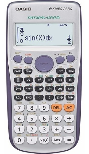 Calculadora Cientifica Casio Fx-570es Plus 417 Funciones