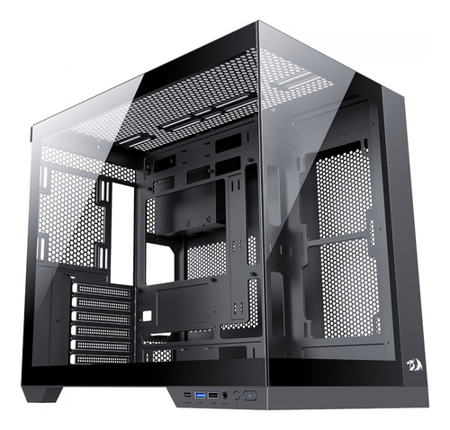 Gabinete Redragon Wideload Pro Preto Ca-604b-pro