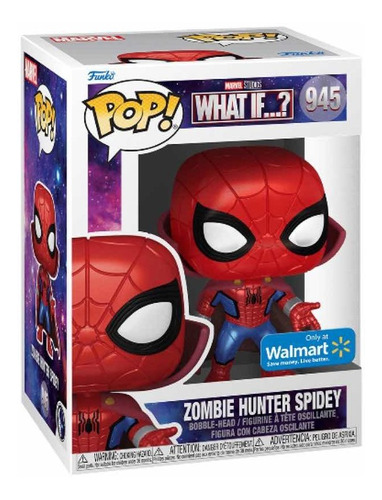 Funko Pop! Spiderman Zombie Hunter Spidey What If...? Marvel