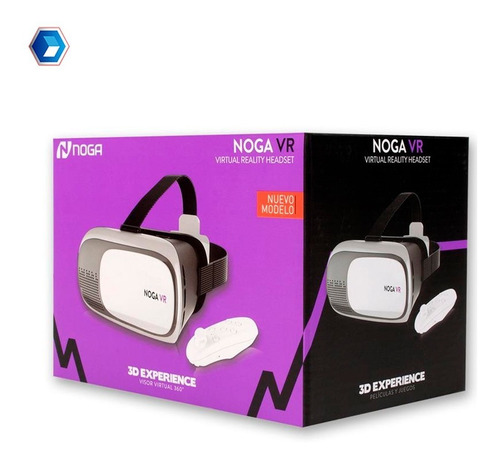 Noga Plus Box 360º Con Control 3d Vr-box Realidad Virtual