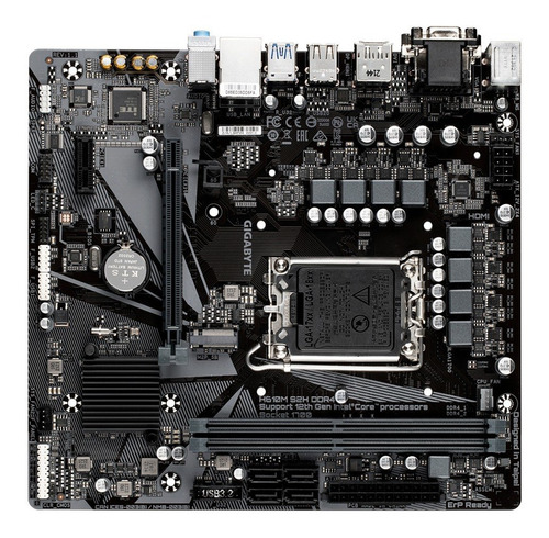 Imagen 4 de 6 de Motherboard H610m S2h Ddr4 Gigabyte Intel S1700