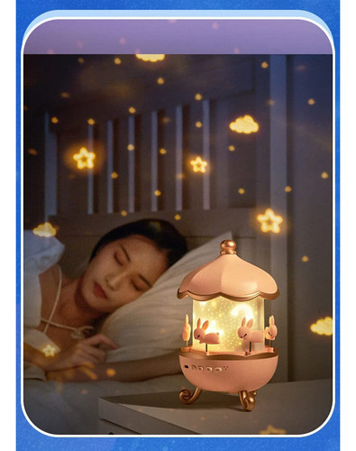 Lámpara De Proyección O Dreamy Sky Led Romantic Bluetooth Mu