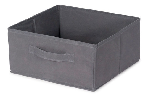 Imagen 2 de 9 de Canasto Mediano Caja Organizador Tela Plegables Compactor