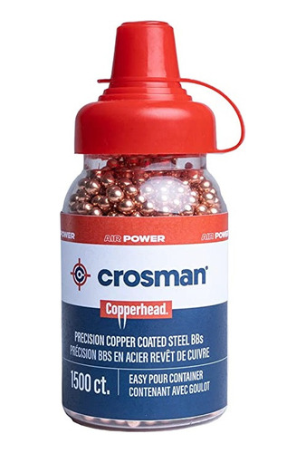 Crosman Copperhead Bbs 4.5mm .177 , 1500 Piezas (737)