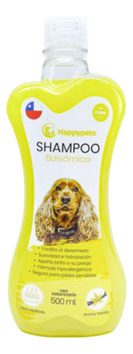 Shampoo Balsamico Para Perro  Happy Pets 500ml