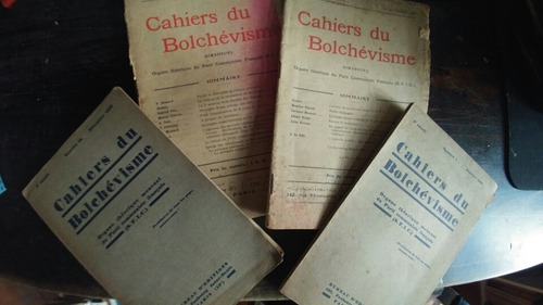 Cahiers Du Bolchevisme P Comunista Frances 1926