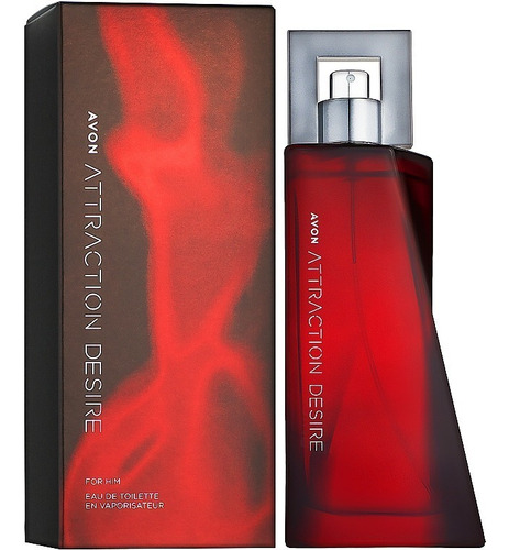 Avon Perfume Attraction Desire Masculino 75ml Spray