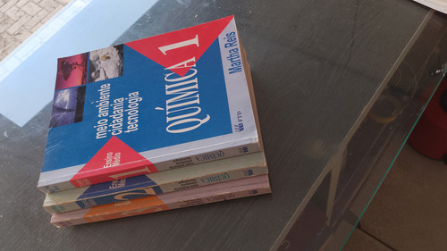 Coleção Completa Química Martha Reis Vol 1,2,3 Ens Médio.