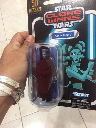 Dj Coma - Aayla Secura Jedi Clone Wars Vc 50 Lucas Film 3.75 (Usado)