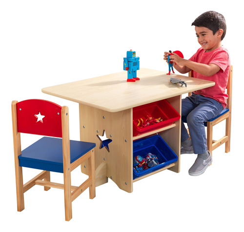 Juego De Mesa Y Silla Primario Kidkraft Star