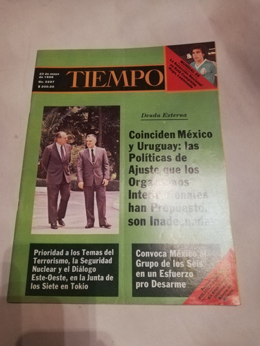 Revista Tiempo Deuda Externa Mundial 86 Mayo 1986 N 2297