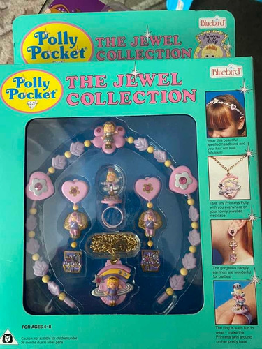 Polly Pocket Set De Joyas Vintage 1992