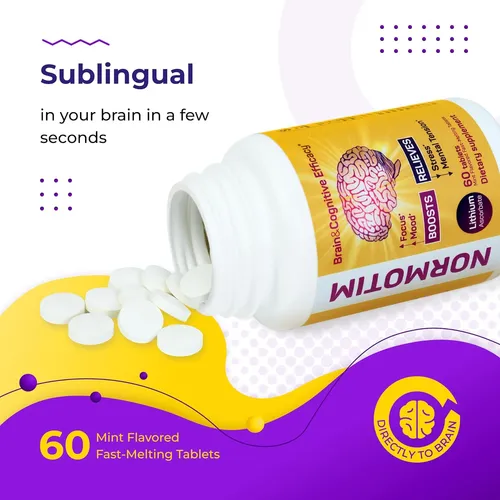 Normotim Suplementos De Apoyo Cerebral Nootrópicos Para La Memoria Y La Concentración | 60 Cápsulas