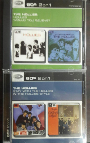 Hollies - 2 Cds - 4 Discos - Nuevo Ruso