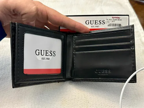 Billetera Hombre Guess 31g0220089 Original
