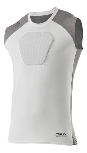 Mcdavid Hex - Camiseta Acolchada De Compresion, Protector De